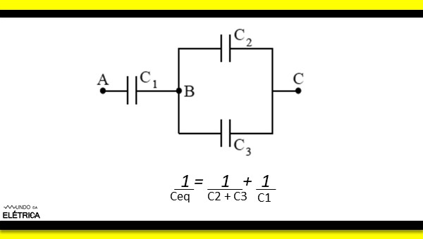 Capacitores em série e em paralelo