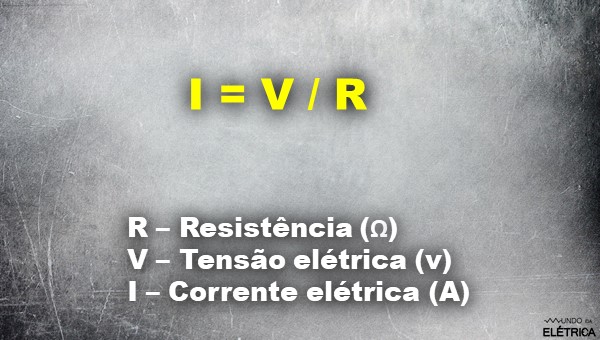 Lei de Ohm e grandezas elétricas.