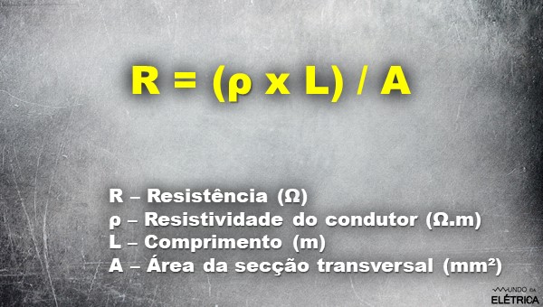 Segunda Lei de Ohm.
