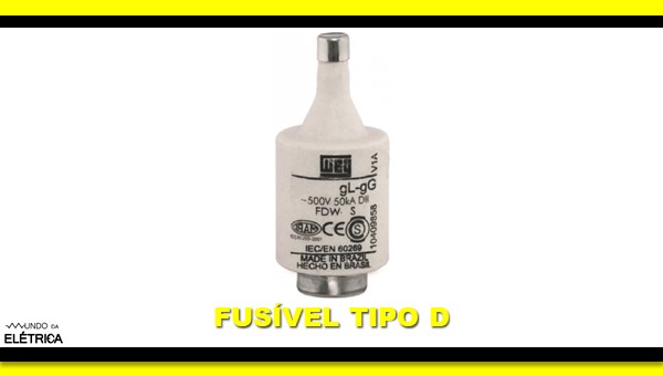 Tipos de fusíveis industriais.