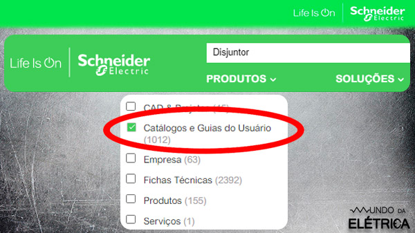 Acessando e Baixando Catálogo Schneider!