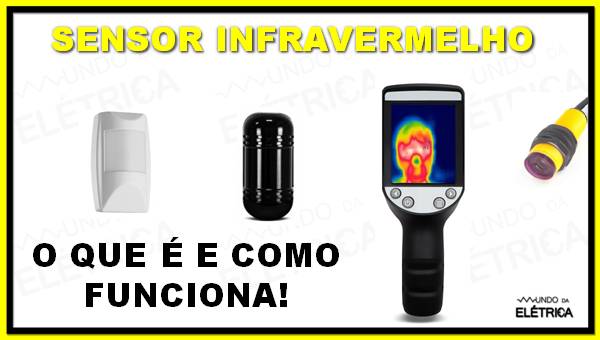 Sensores, Sensor de alarme, sensor de infravermelho
