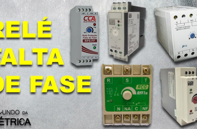 Relé falta de fase – Aplicações e Instalação!