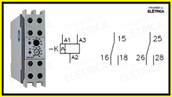 Relé temporizador – Características e funcionamento