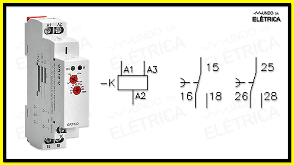 Relé temporizador – Características e funcionamento