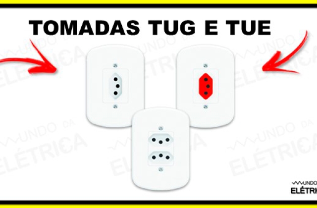 Tomadas TUG e TUE – Aplicações e instalação
