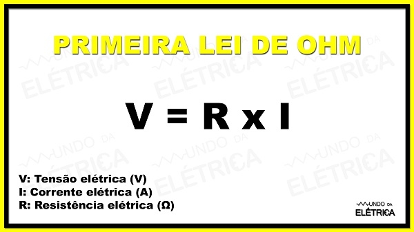 Primeira lei de ohm – Conceito e fórmulas - Mundo da Elétrica