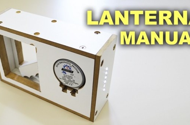 Lanterna manual sem pilhas, como fazer?