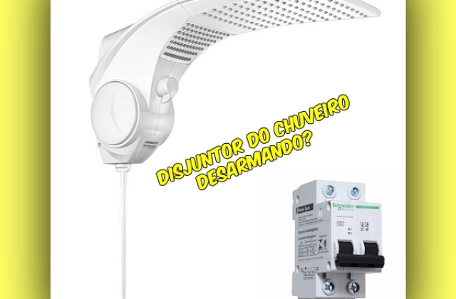 Disjuntor do chuveiro desarmando, o que fazer ?