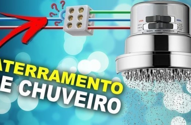 Chuveiro com fio terra no neutro pode?