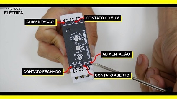 Relé temporizador – Características e funcionamento