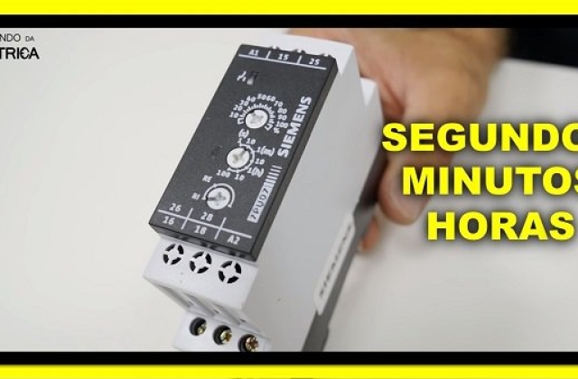 Contatora com temporizador, como montar?