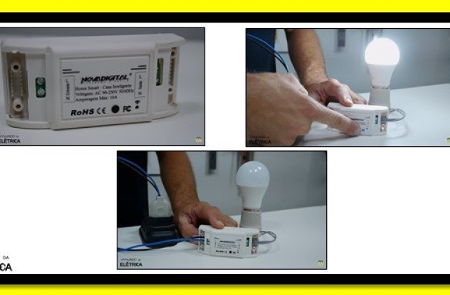 Como instalar e configuração interruptor wi-fi?