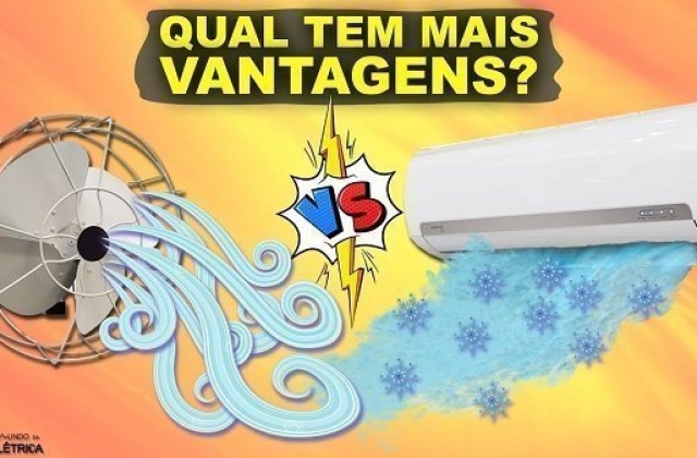 Ventilador de teto x Ar-condicionado! Qual é melhor? Como escolher?